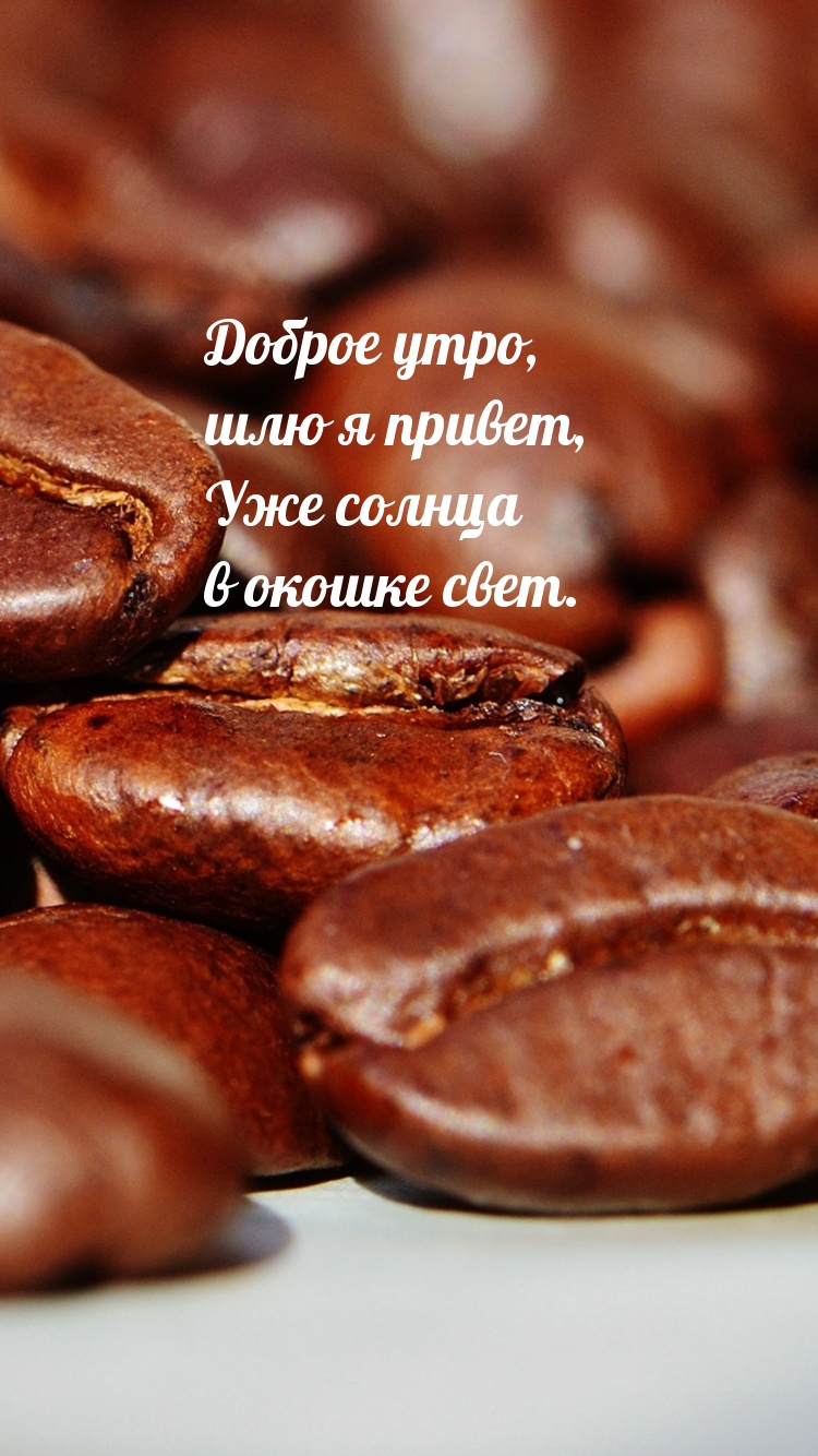 Доброе утро, шлю я привет, уже солнца в окошке свет.