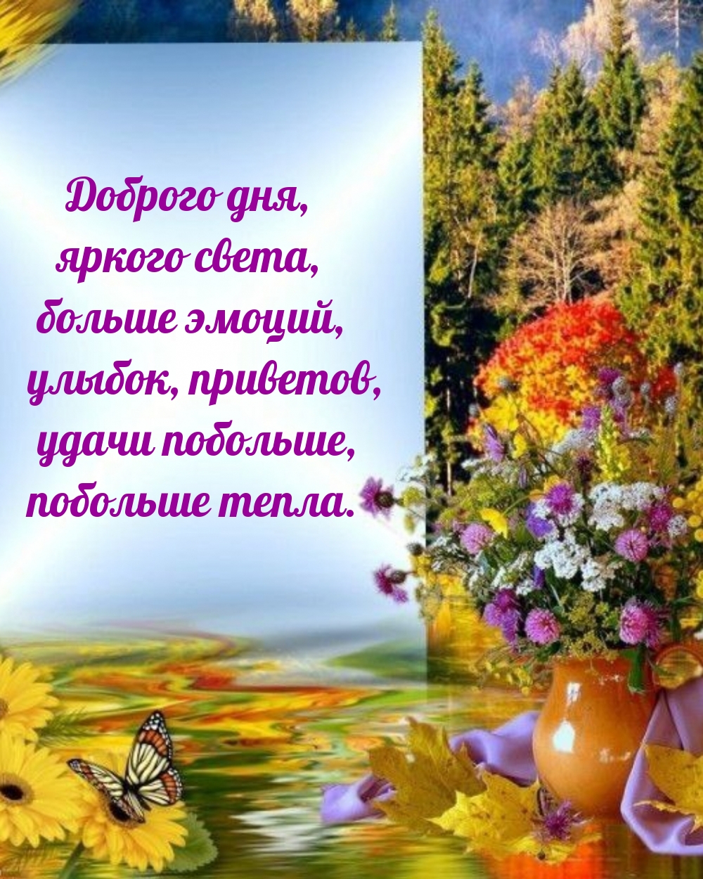 Доброго дня, яркого света