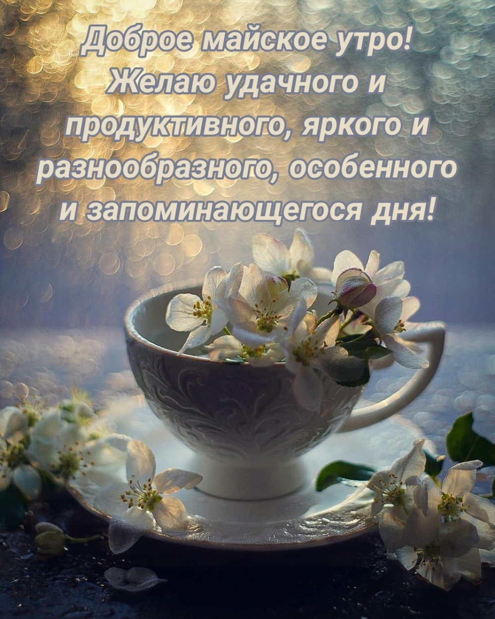 Доброе майское утро! Желаю удачного дня