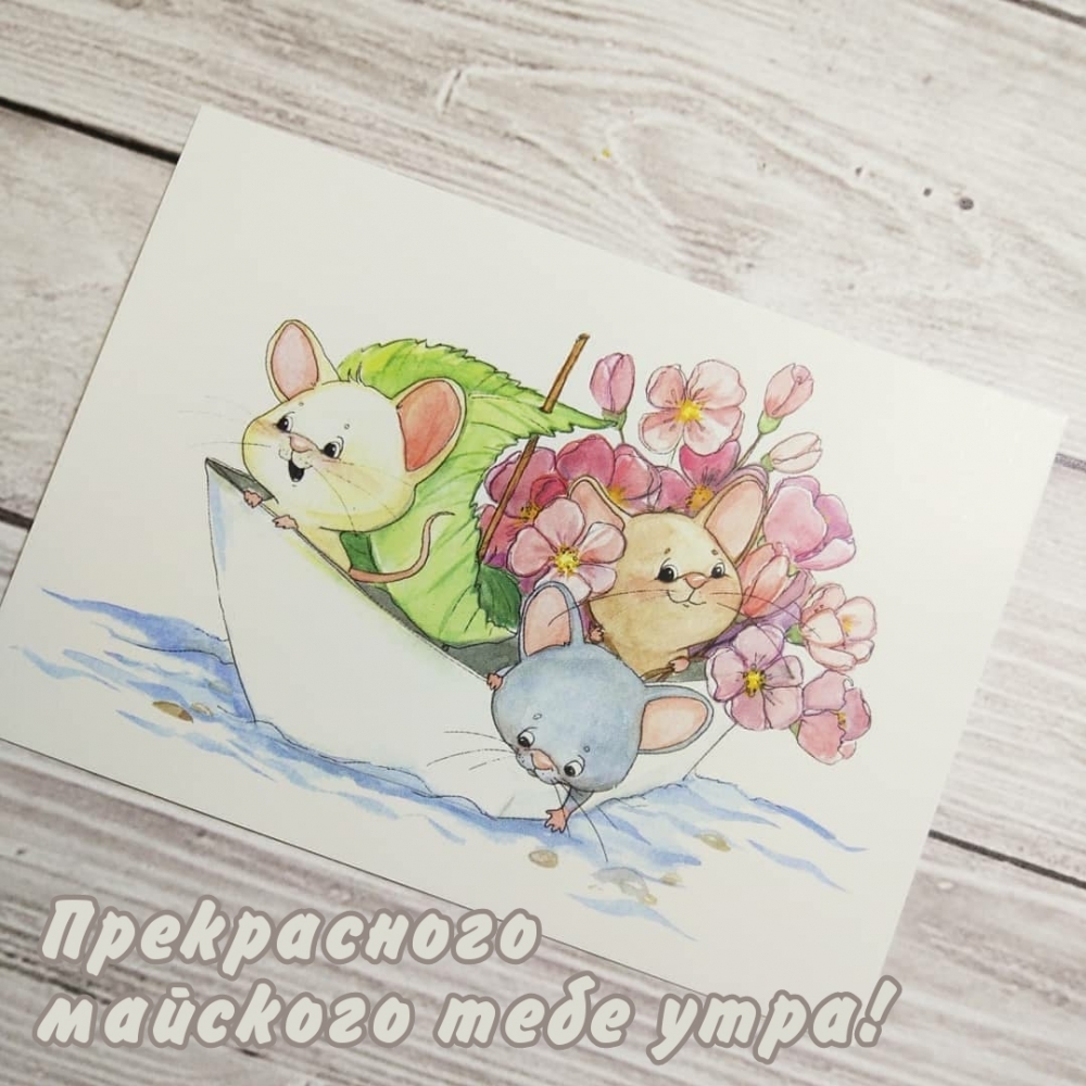 Прекрасного майского тебе утра!