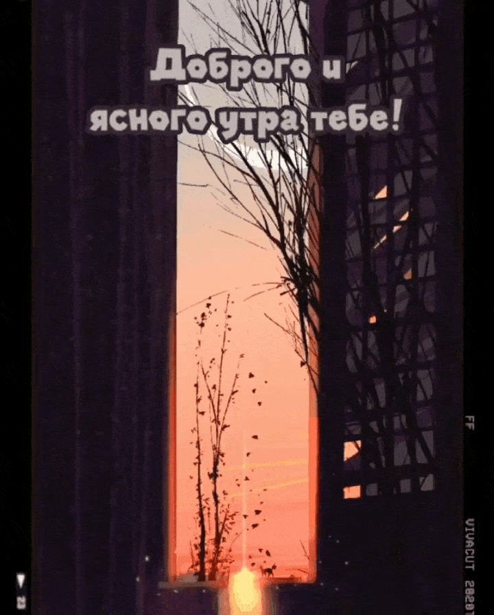 Доброго и ясного тебе утра!