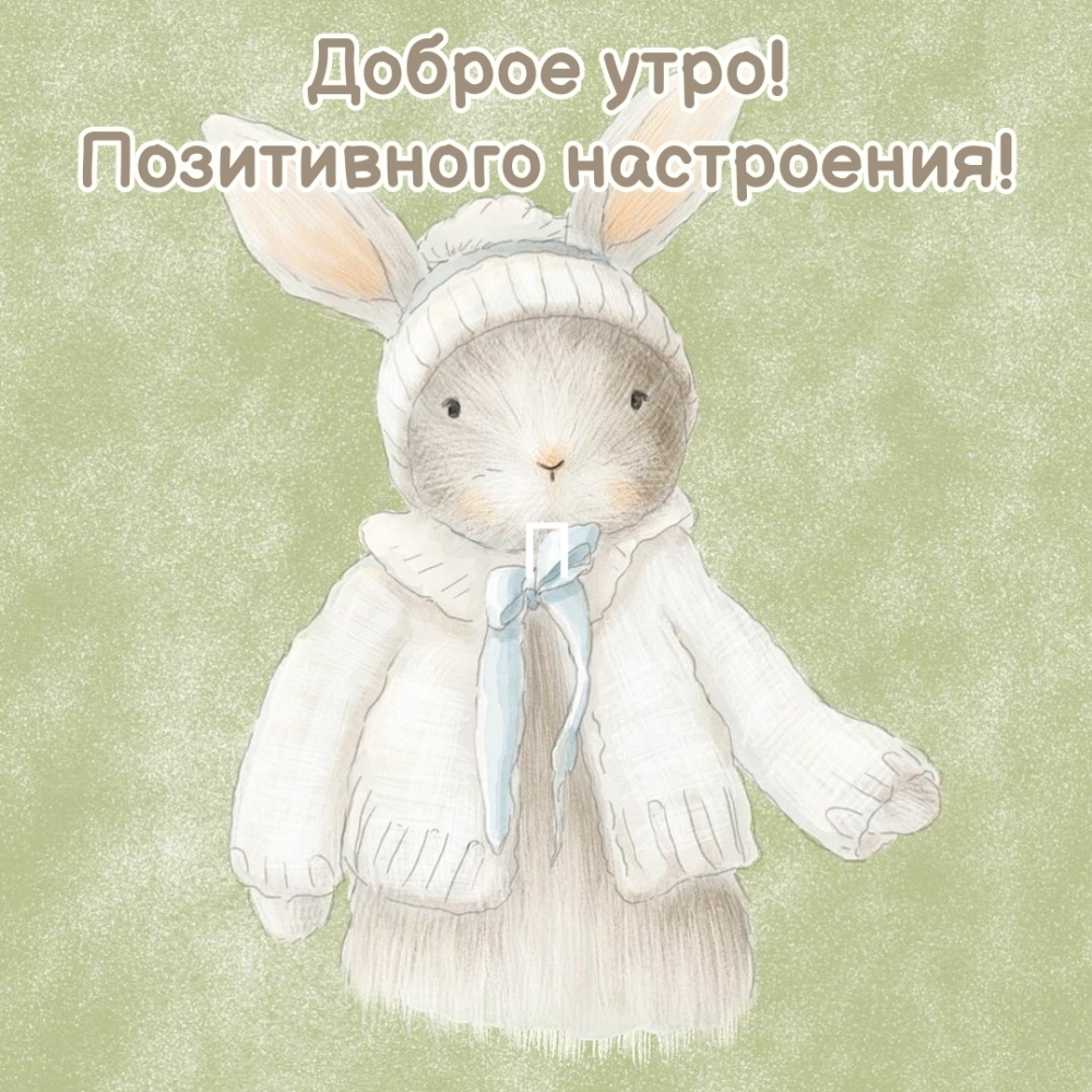 Доброе утро! Позитивного настроения!