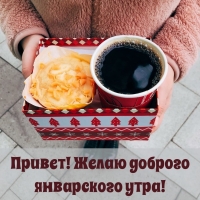Привет! Желаю доброго январского утра!