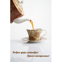 Доброе утро сентября! Яркого настроения!