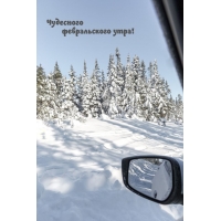 Чудесного февральского утра!