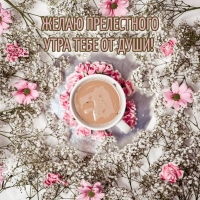 ЖЕЛАЮ ПРЕЛЕСТНОГО УТРА ТЕБЕ ОТ ДУШИ!
