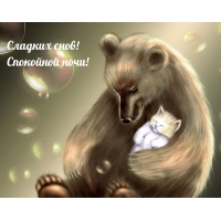 Сладких снов! Спокойной ночи!