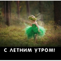 С летним утром!