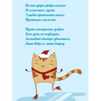 Желаю утра февральского И солнечных лучей!