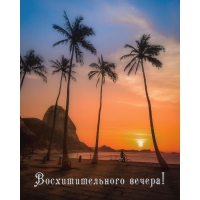 Восхитительного вечера!