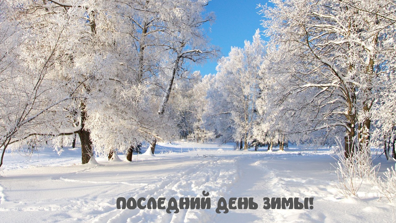 ПОСЛЕДНИЙ ДЕНЬ ЗИМЫ!