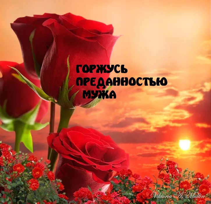 ГОРЖУСЬ ПРЕДАННОСТЬЮ МУЖА