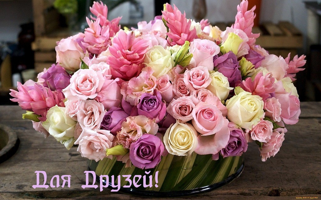 Цветы для друзей