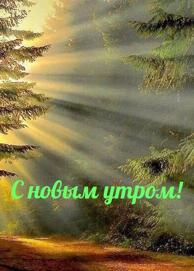 С новым утром!