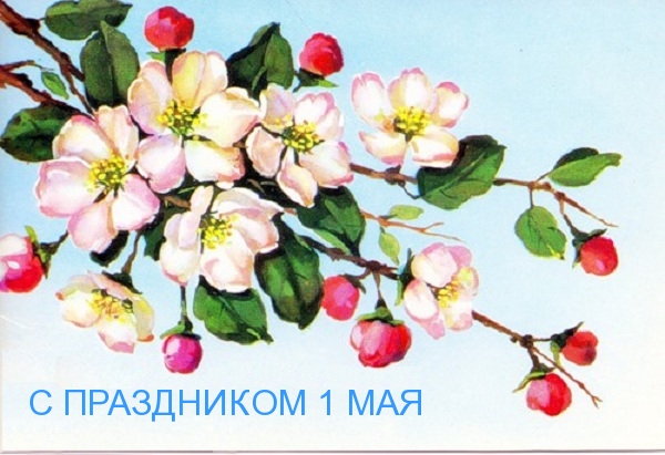 С ПРАЗДНИКОМ 1 МАЯ