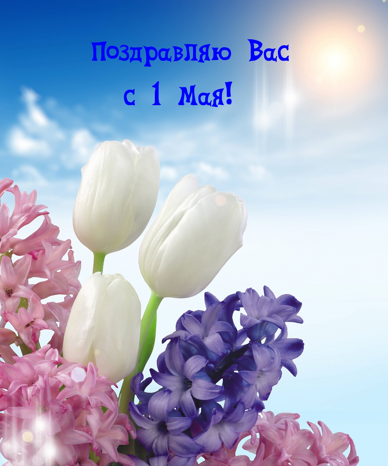 Поздравляю Вас с 1 Мая!