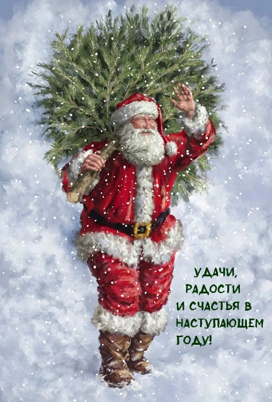 Удачи, радости и счастья в наступающем году!
