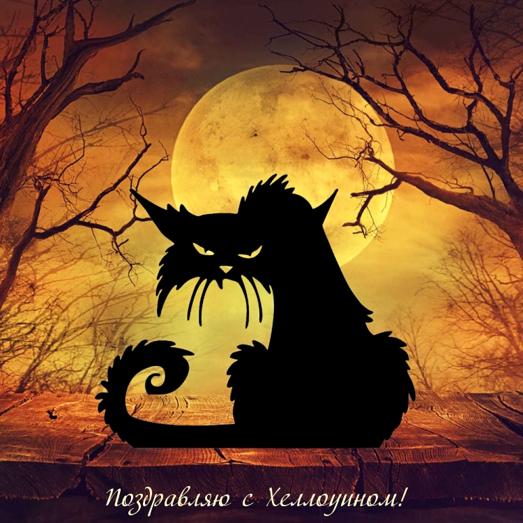 Поздравляю с Хеллоуином!