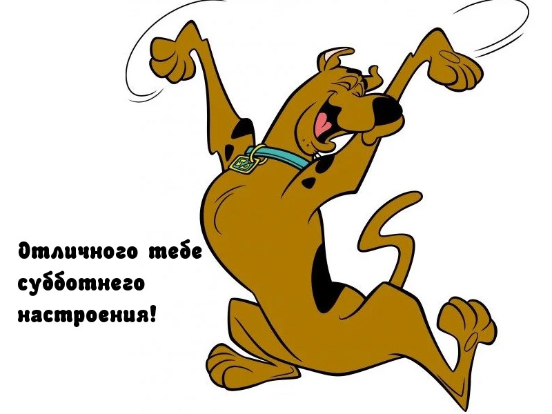 Отличного тебе субботнего настроения!