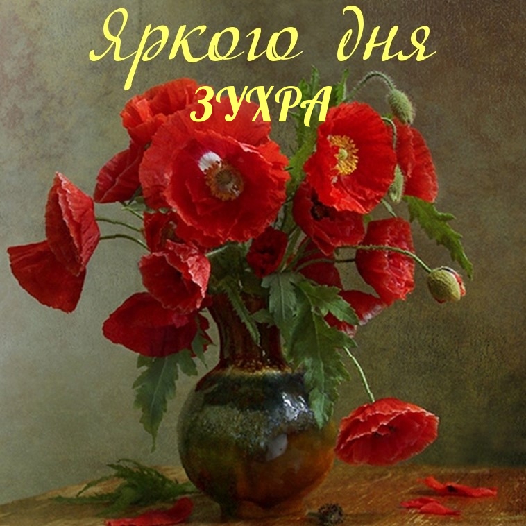 ЗУХРА, яркого дня!