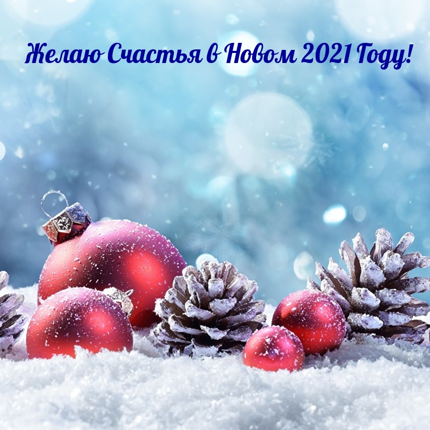 Желаю Счастья в Новом 2021 Году!