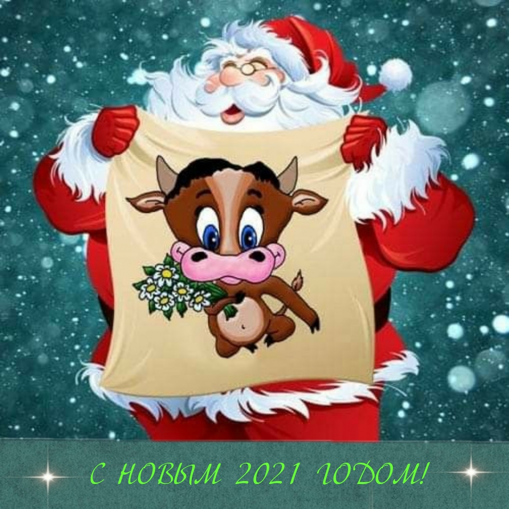 С НОВЫМ 2021 ГОДОМ!
