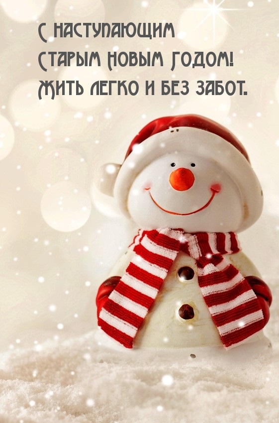 С наступающим Старым Новым Годом!