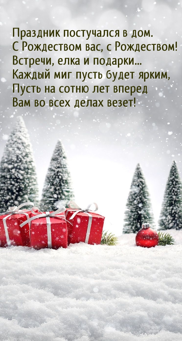С Рождеством вас, с Рождеством!
