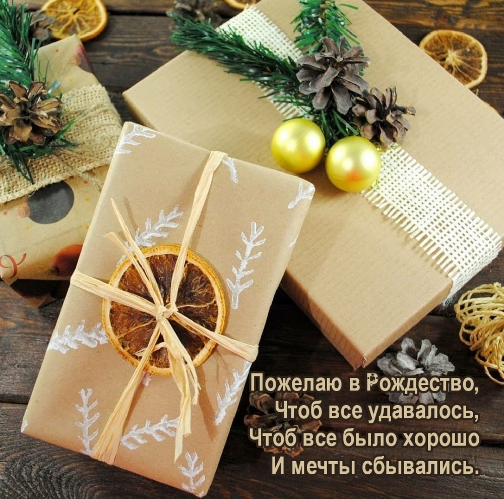 Пожелаю в Рождество, Чтоб все удавалось
