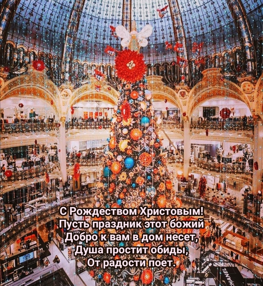 С Рождеством Христовым! С праздником божьим