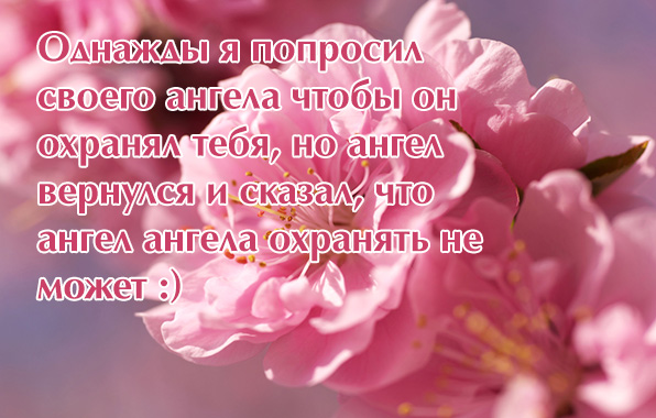 Ангел ангела охранять не может