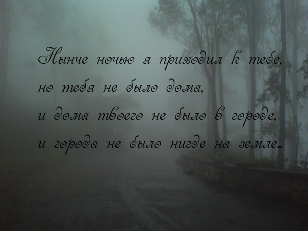 Нынче ночью я приходил к тебе,