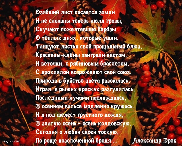 Златая осень