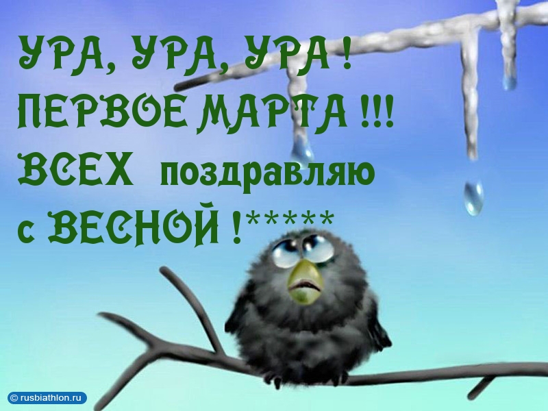 ВСЕХ поздравляю с ВЕСНОЙ !