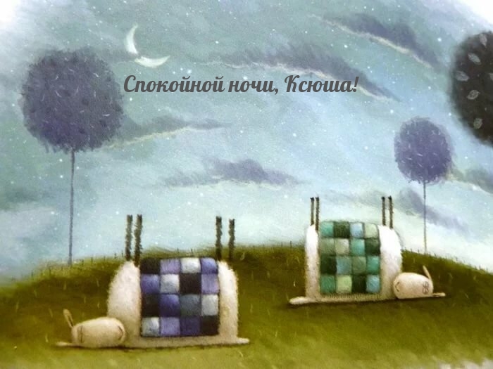 Спокойной ночи, Ксюша!
