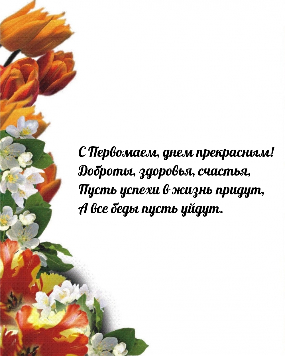 С Первомаем, днем прекрасным!