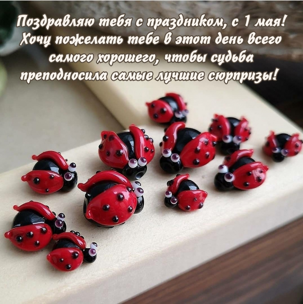 Поздравляю тебя с праздником, с 1 мая!