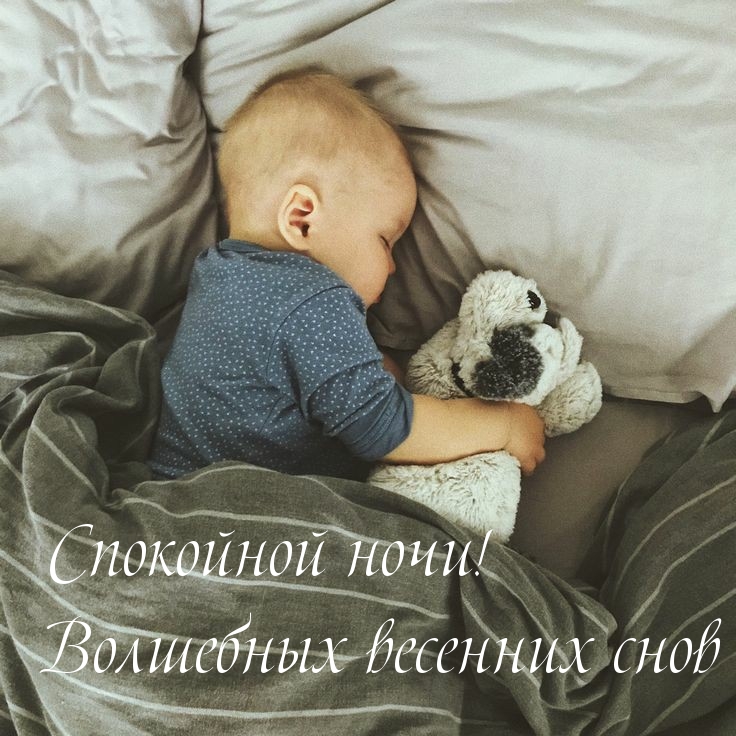 Спокойной ночи! Волшебных весенних снов
