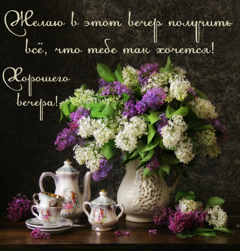Желаю в этот вечер получить всё, что тебе так хочется!