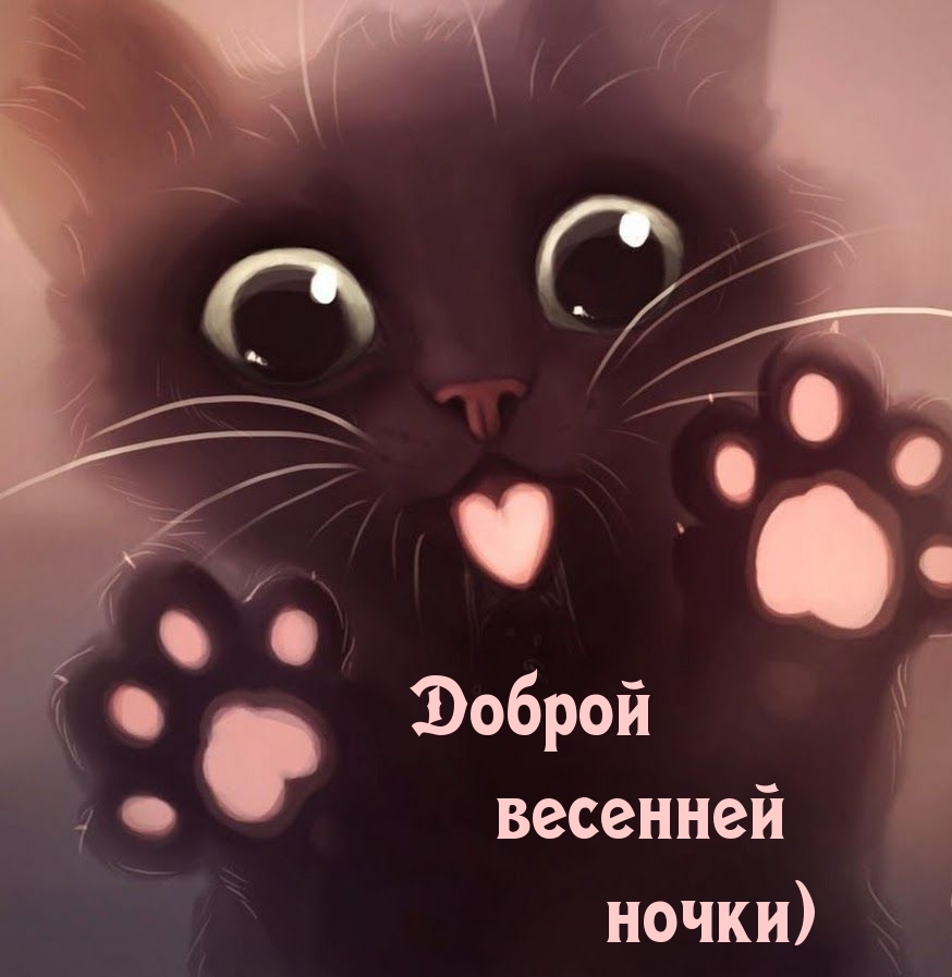 Доброй весенней ночки)