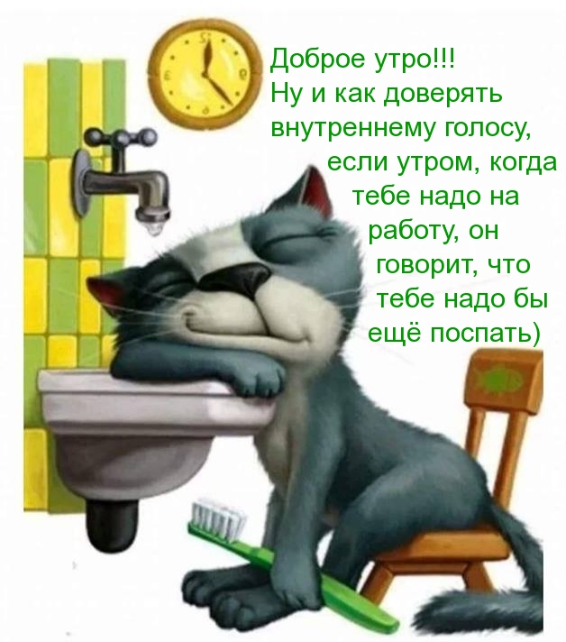 Доброе утро! Ну и как доверять внутреннему голосу…