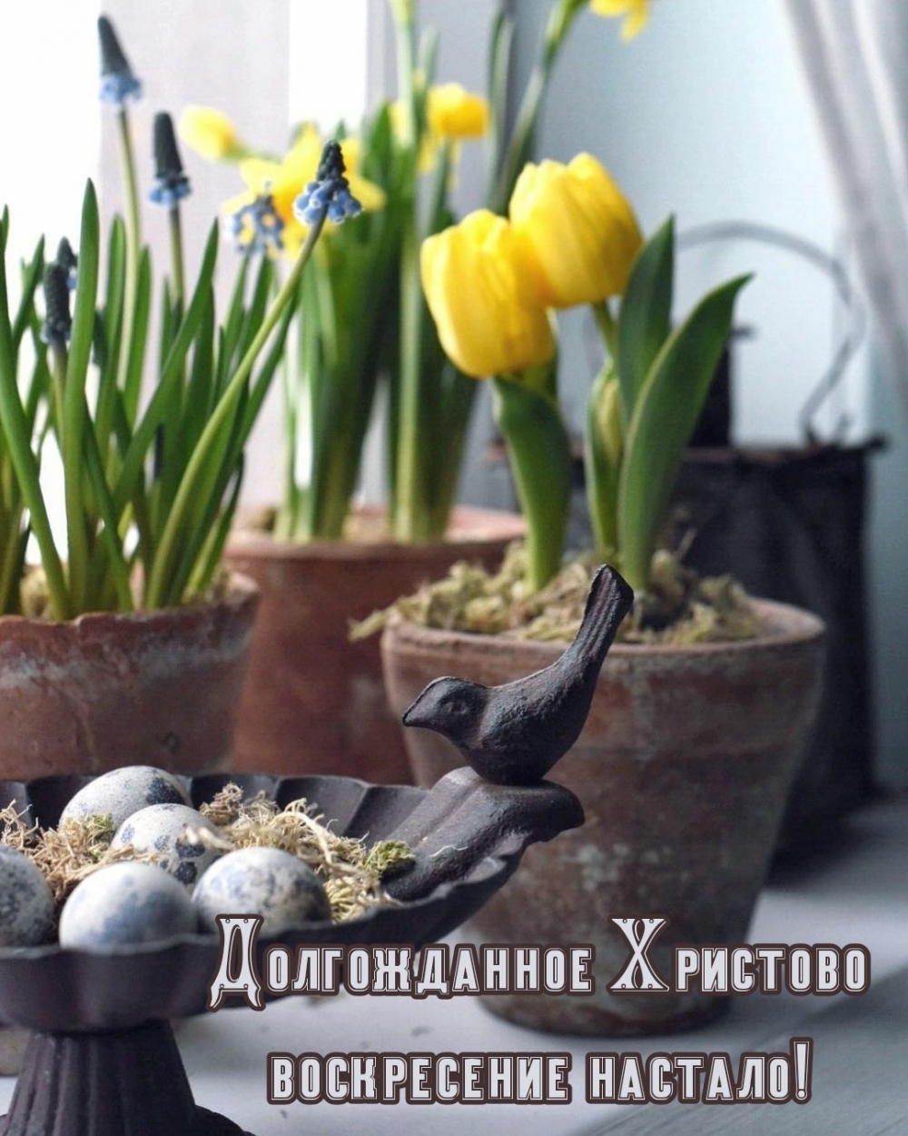 Долгожданное Христово воскресение настало!