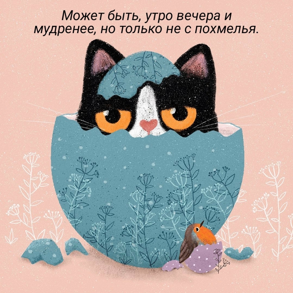 Может быть, утро вечера и мудренее, но только не с похмелья.