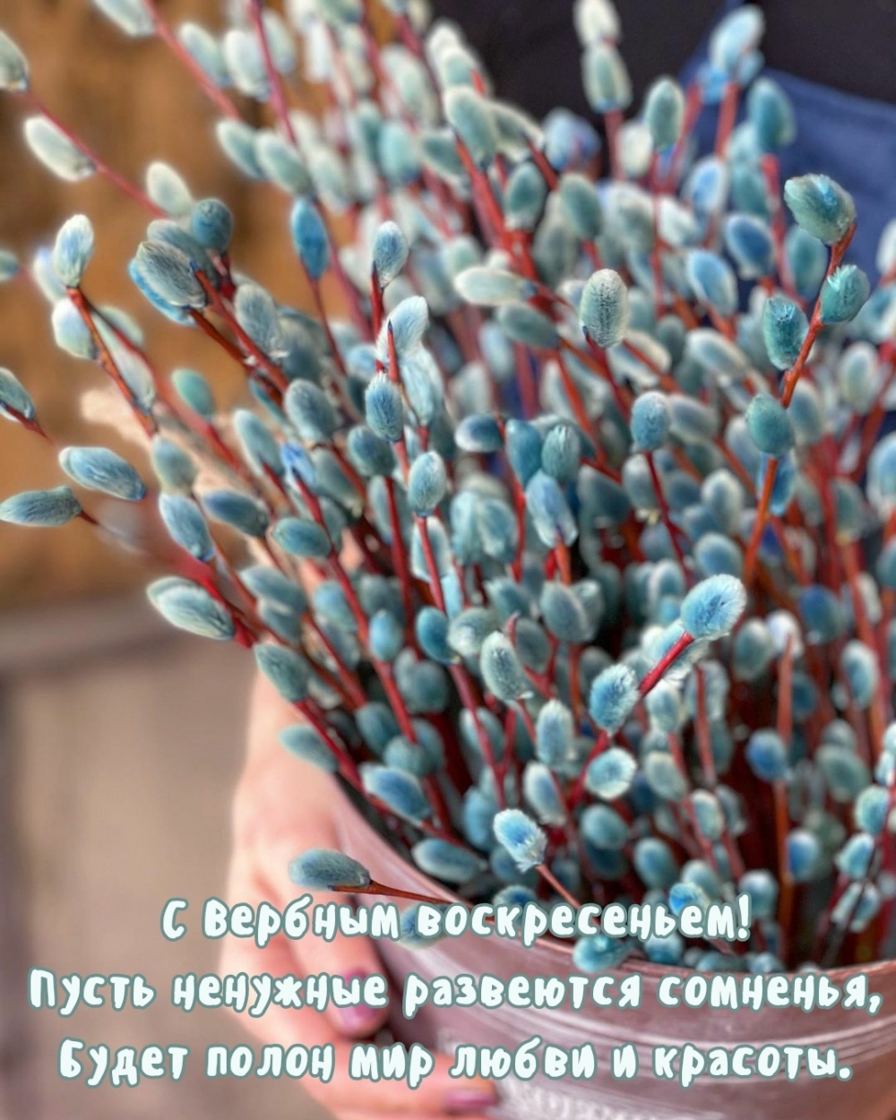 С Вербным воскресеньем! Пусть ненужные развеются сомненья
