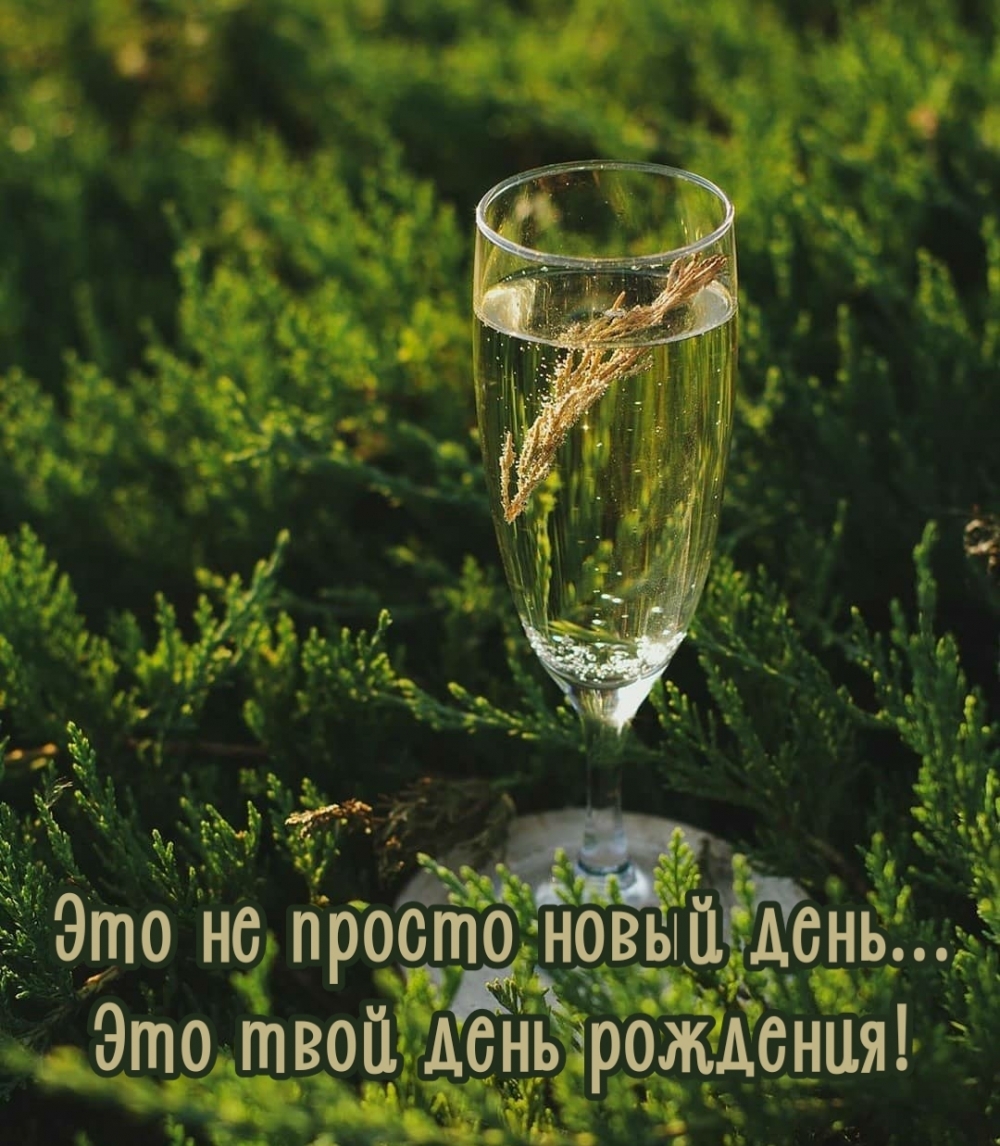 Это не просто новый день… Это твой день рождения!