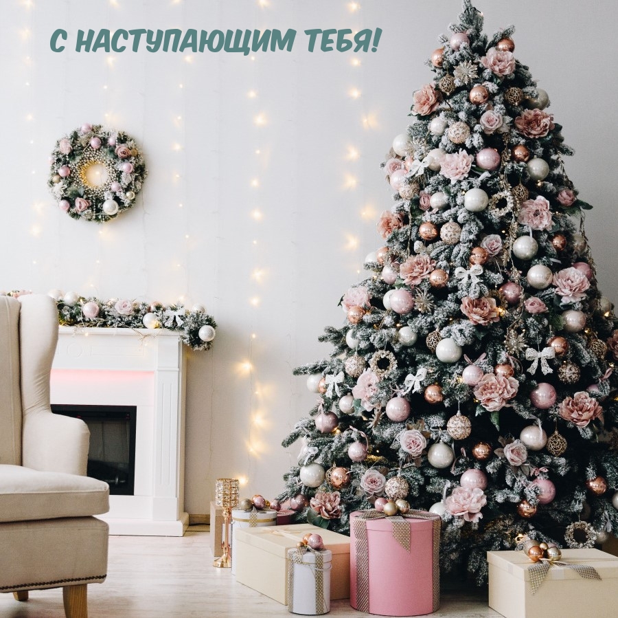 С Наступающим тебя!