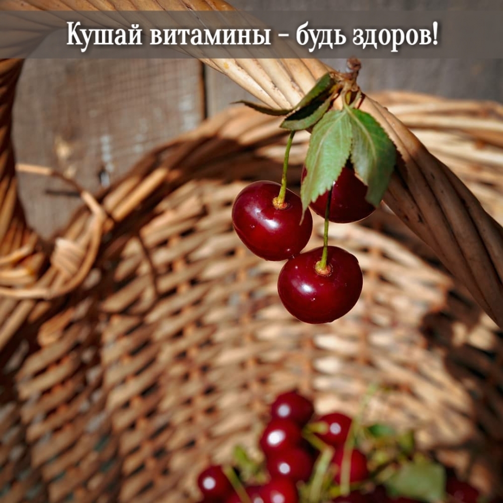 Кушай витамины — будь здоров!