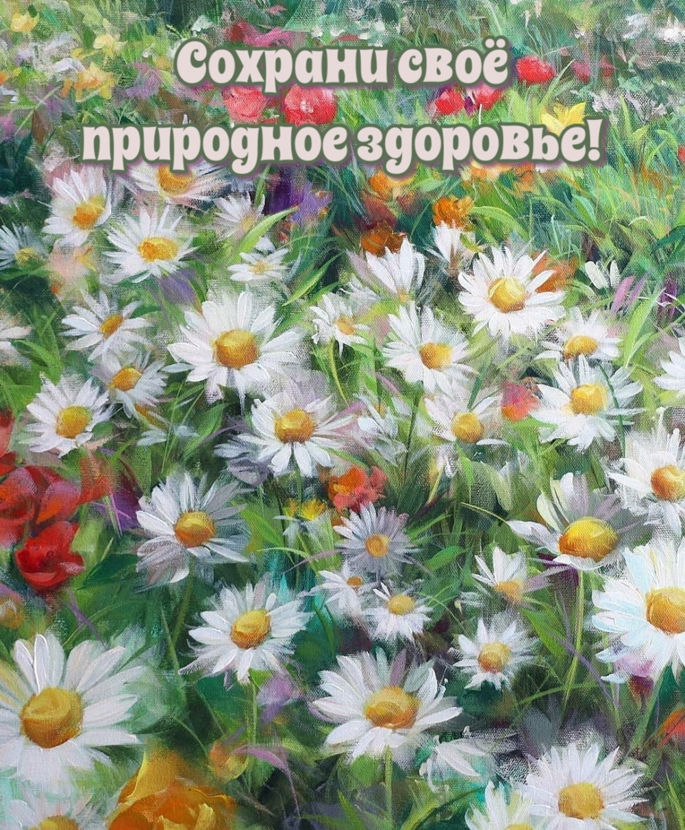 Сохрани своё природное здоровье!