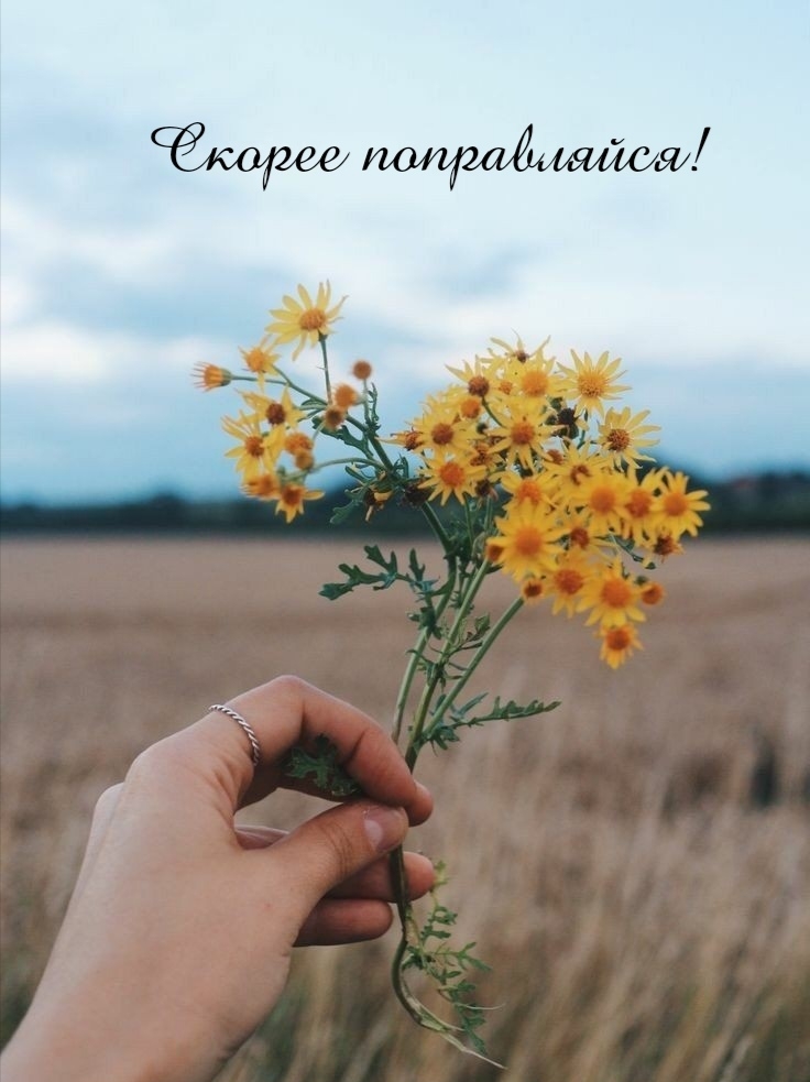 Скорее поправляйся!