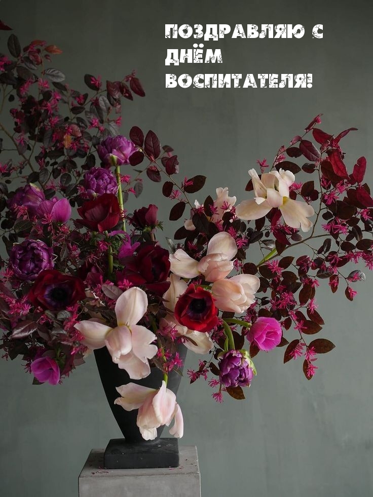 Поздравляю с Днём воспитателя!